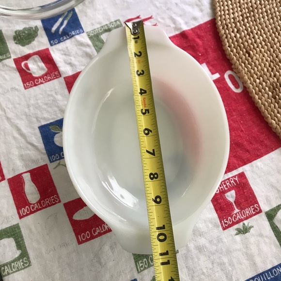 ANCHOR HOCKING OVAL BAKING DISH LID VINTAGE SPICE - Picture 12 of 15